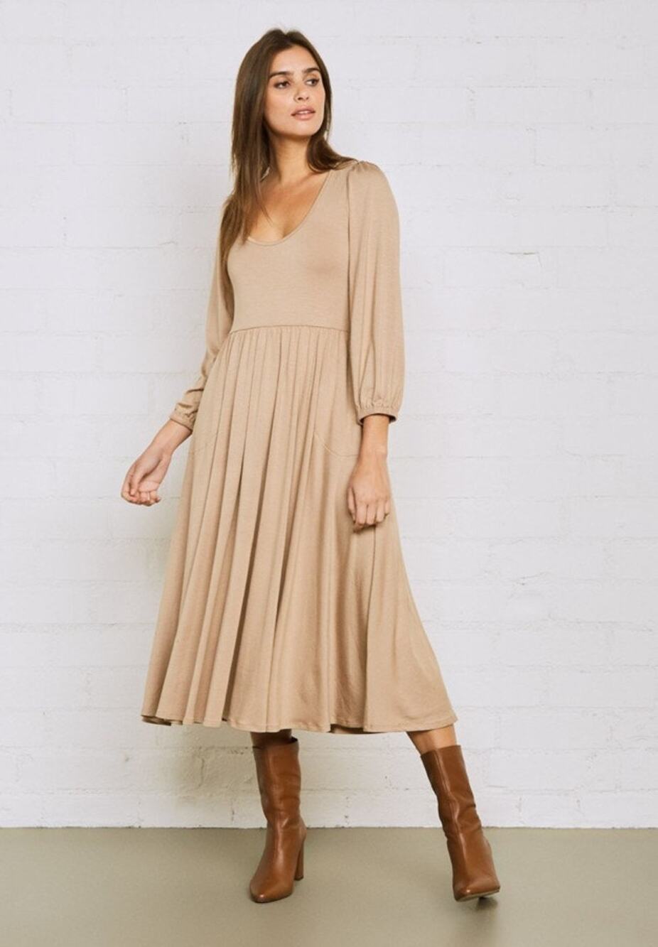 Rachel Pally Marion Dress - XL - Color Camel